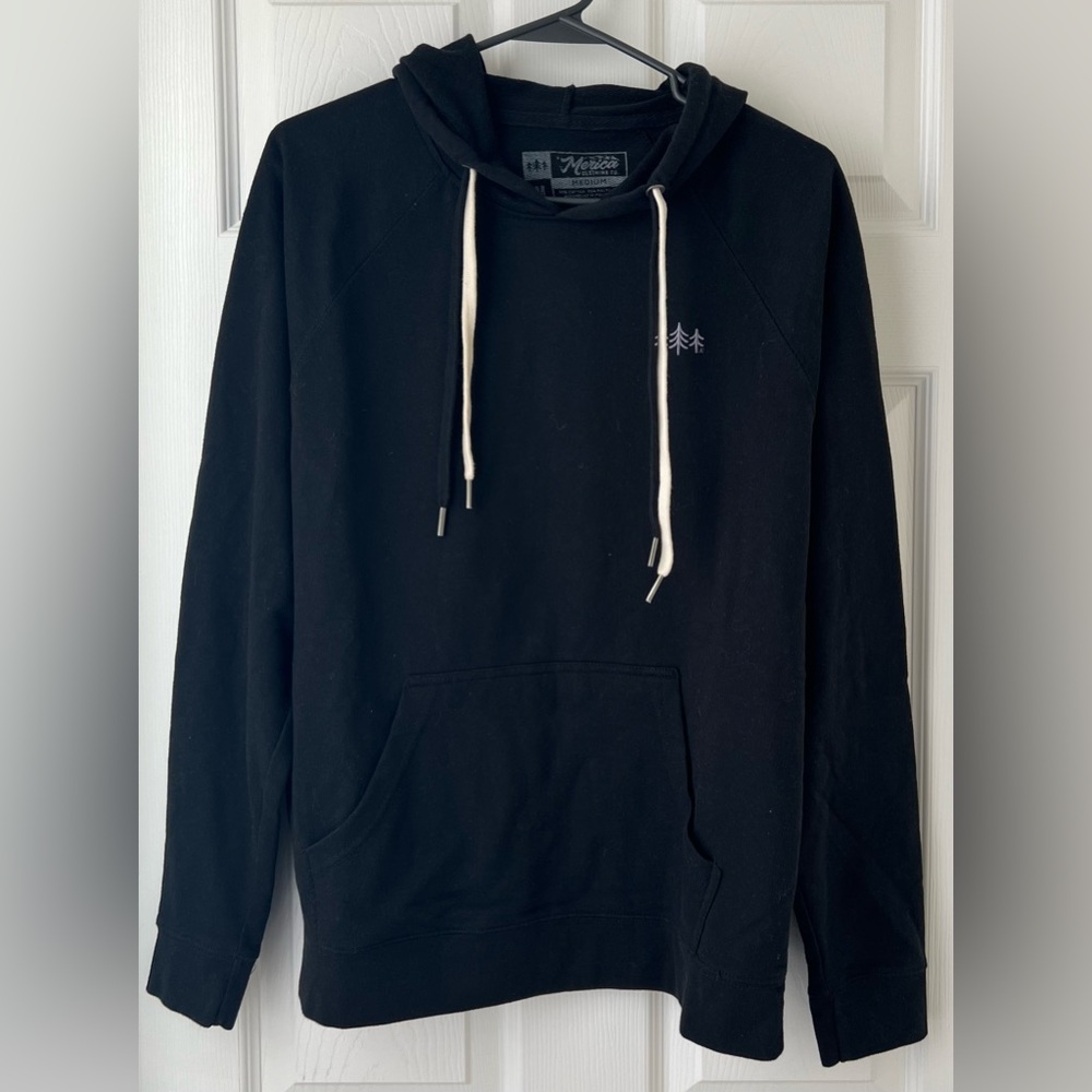 Double String Black Hoodie